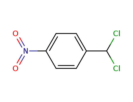 Molecular Structure of 619-78-3 (Benzene, 1-(dichloromethyl)-4-nitro-)