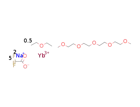 [Na2Yb(trifluoroacetate)5(tetraglyme)]*0.5(diethyl ether)
