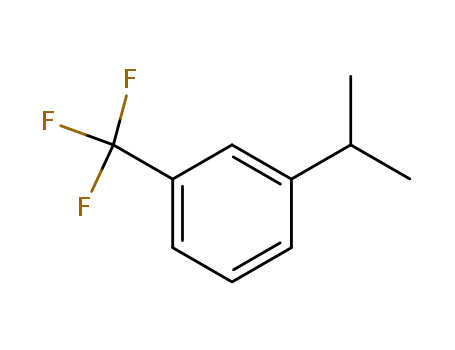 Molecular Structure of 49623-20-3 (3-Isopropylbenzotrifluoride)