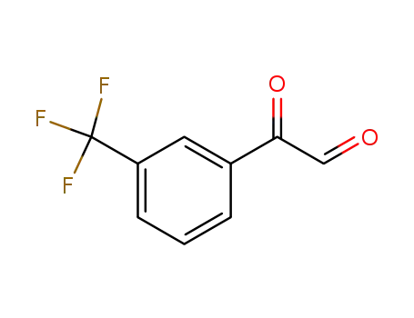 Molecular Structure of 38923-38-5 (3-(TRIFLUOROMETHYL)PHENYLGLYOXAL HYDRATE)
