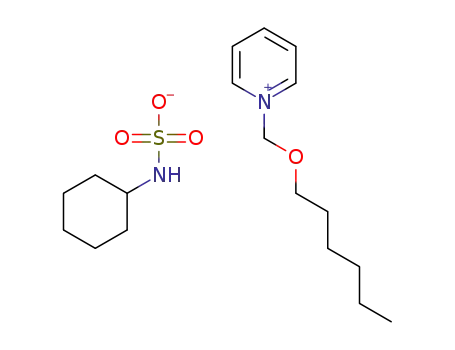 1-hexyloxymethylpyridinium cyclamate