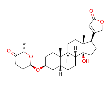 (2S,6R)-2-methyl-6-(digitoxigenoxy)-2H-pyran-3(6H)-one