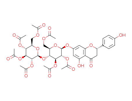 7-O-(heptaacetyl--D-cellobiosyl)naringenin