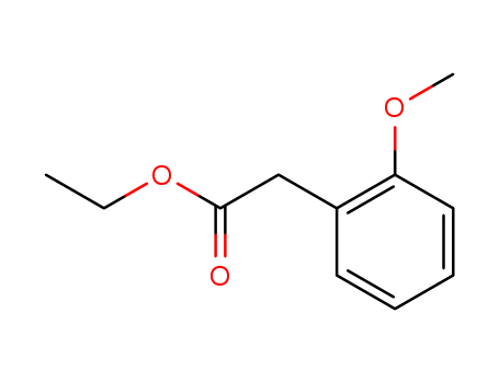 6056-23-1,ethyl (2-methoxyphenyl)acetate,Aceticacid, (o-methoxyphenyl)-, ethyl ester (7CI,8CI); Ethyl 2-methoxybenzeneacetate;Ethyl 2-methoxyphenylacetate; Ethyl o-methoxyphenylacetate