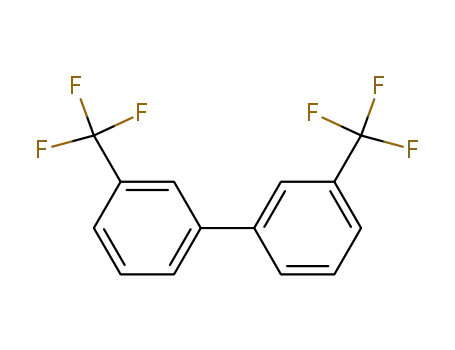 Molecular Structure of 580-82-5 (3,3'-Bis(trifluoroMethyl)-1,1'-biphenyl)