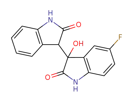 5-fluoro-3-hydroxy-1,1',3,3'-tetrahydro-2H,2'H-3,3'-biindole-2,2'-dione