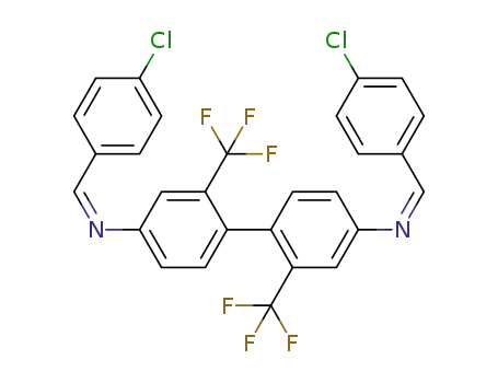 (N4Z,N4'Z)-N4,N4'-bis(4-chlorobenzylidene)-2,2'-bis(trifluoromethyl)biphenyl-4,4'-diamine