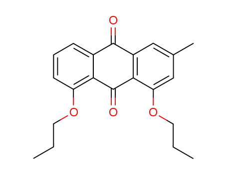 1,8-dipropyloxy-3-methylanthracene-9,10-dione