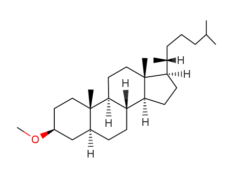 Molecular Structure of 1981-90-4 (Methyl 5α-cholestan-3β-yl ether)