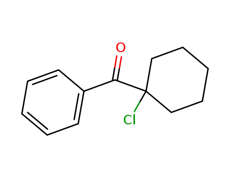 Molecular Structure of 1135-71-3 ((1-chlorocyclohexyl)(phenyl)methanone)