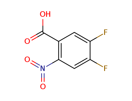 Factory Supply 4,5-difluoro-2-nitrobenzoic acid