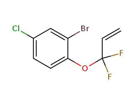 2-bromo-4-chloro-1-(1,1-difluoroallyloxy)benzene