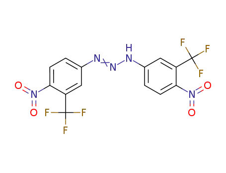1,3-bis[(4-nitro-3-(trifluoromethyl)phenyl)]triazene