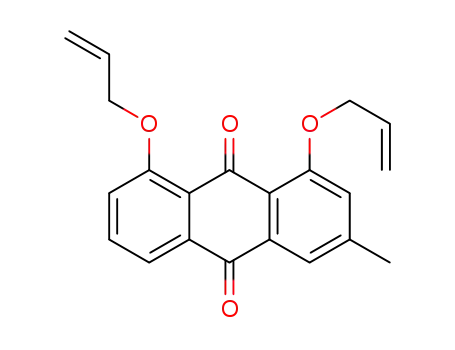 1,8-bis(allyloxy)-3-methylanthracene-9, 10-dione