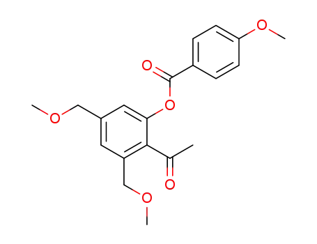 4,6-bis(methoxymethyl)-2-(4-methoxylbenzoyloxy)acetophenone