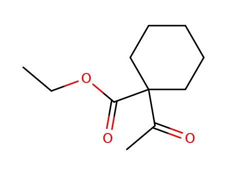 Molecular Structure of 1132-86-1 (1-ACETYL-CYCLOHEXANECARBOXYLIC ACID ETHYL ESTER)