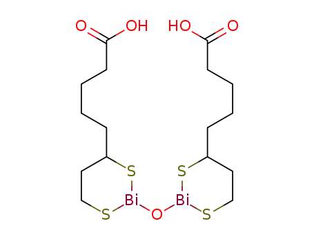 5,5'-[oxybis(1,3,2-dithiabismane-2,4-diyl)]dipentanoic acid