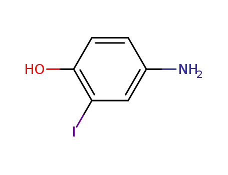Molecular Structure of 89640-51-7 (3-IODO-4-HYDROXYANILINE)