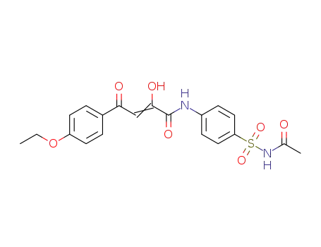 N-[4-(acetylsulfamoyl)phenyl]-2-hydroxy-4-oxo-4-(4-ethoxyphenyl)but-2-enamide