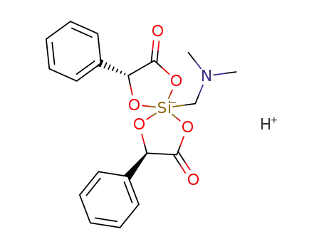 1-(N,N-dimethylaminiomethyl)spirobi[4-phenyl-3-oxo(2,5-dioxa-1-silacyclopentan)]ate
