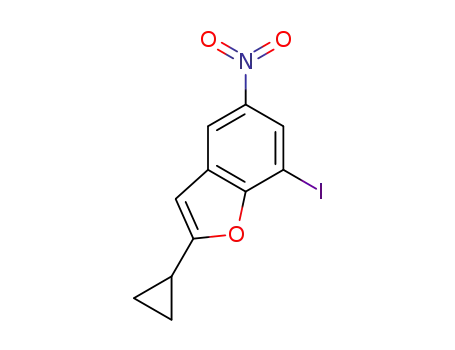2-cyclopropyl-7-iodo-5-nitro-1-benzofuran