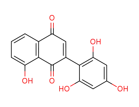 8-hydroxy-2-(2,4,6-trihydroxyphenyl)naphthalene-1,4-dione