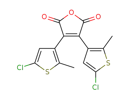 3,4-bis(5-chloro-2-methylthiophen-3-yl)furan-2,5-dione