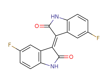 (E)-5,5'-difluoro-[3,3'-biindolinylidene]-2,2'-dione