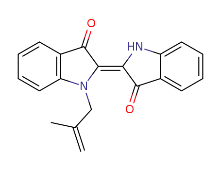 (E)-1-(2-methylallyl)-[2,2'-biindolinylidene]-3,3'-dione