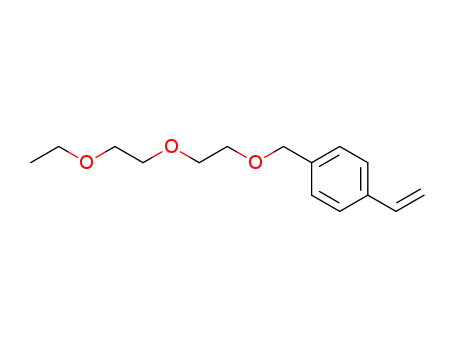1-((2-(2-ethoxyethoxy)ethoxy)methyl)-4-vinylbenzene