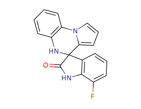 7-fluoro-5'H-spiro[indoline-3,4'-pyrrolo[1,2-a]quinoxalin]-2-one
