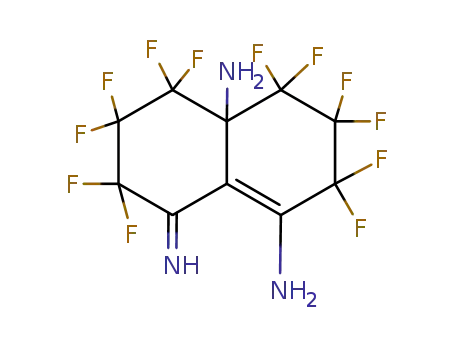 2,2,3,3,4,4,5,5,6,6,7,7-Dodecafluoro-8-imino-3,4,5,6,7,8-hexahydro-2H-naphthalene-1,4a-diamine