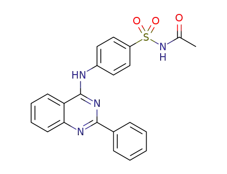 N-(4-(2-phenylquinazolin-4-ylamino)phenylsulfonyl)acetamide