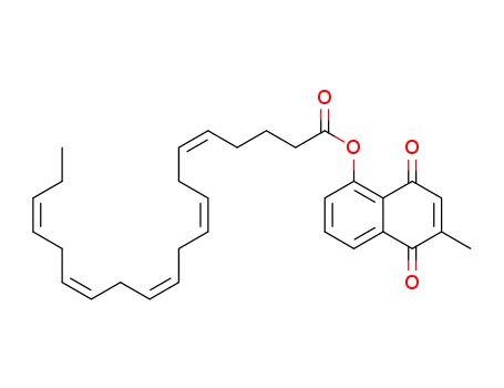 5-eicosapentaenoyloxy-2-methyl-1,4-naphthoquinone