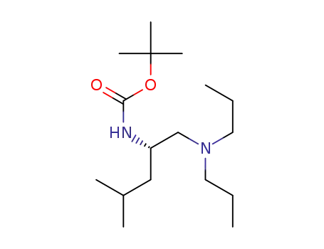 (S)-tert-butyl 1-(dipropylamino)-4-methylpentan-2-ylcarbamate