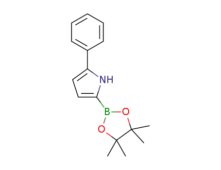 5-(4,4,5,5-tetramethyl-1,3,2-dioxaborolan-2-yl)-2-phenylpyrrole