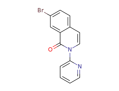 7-bromo-2-(pyridin-2-yl)isoquinolin-1(2H)-one