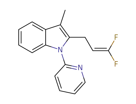 2-(3,3-difluoroallyl)-3-methyl-1-(pyridin-2-yl)-1H-indole