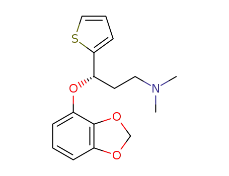 (S)-N,N-dimethyl-3-[(benzo[1,3]dioxolan-4-yl)-oxy]-3-(thiophen-2-yl)-propylamine