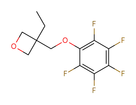3-ethyl-3-(2,3,4,5,6-pentafluorophenoxymethyl)oxetan