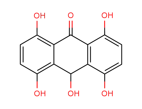 1,4,5,8,10-pentahydroxy-anthrone