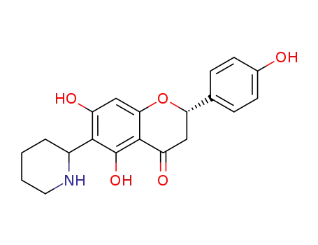 5,7-dihydroxy-2-(4-hydroxyphenyl)-6-(piperidin-2-yl)chroman-4-one