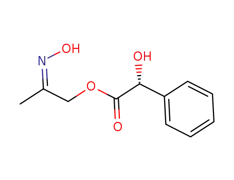2-(hydroxyimino)propyl 2-hydroxy-2-phenylacetate