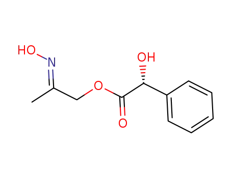 2-(hydroxyimino)propyl 2-hydroxy-2-phenylacetate