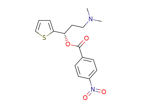 (S)-N,N-dimethyl-3-(p-nitrobenzoate)-3-(thiophen-2-yl)propylamine