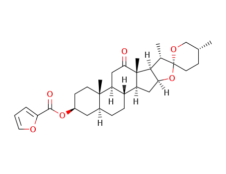 3β-O-(furoyl)-5α,25R-spirostan-12-one