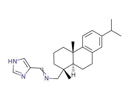 imidazole-4-formaldehyde-dehydroabietylamine-Schiff-base