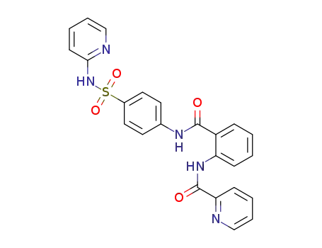 N-(2-((4-(N-(pyridin-2-yl)sulfamoyl)phenyl)carbamoyl)phenyl)picolinamide