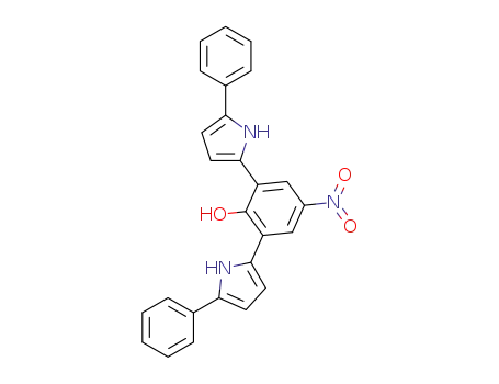 4-nitro-2,6-di(5-phenylpyrrol-2-yl)phenol