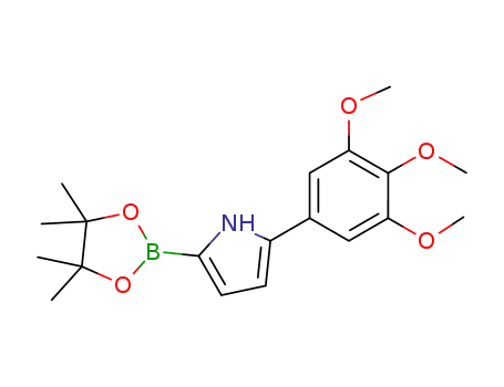 2-(3,4,5-trimethoxyphenyl)-5-(4,4,5,5-tetramethyl-1,3,2-dioxaborolan-2-yl)pyrrole